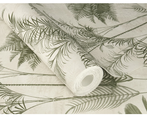 Behangrol met palmmotief