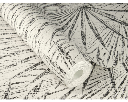 Behangrol met bladmotief voor wanddecoratie