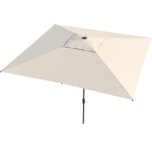 SOLUNA Parasol Nancy ecru 300x300 cm, hoogte 275 cm-thumb-3