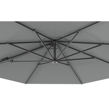 SOLUNA Zweefparasol Orléans met kruisvoetstandaard donkergrijs Ø 300 cm-thumb-4 SOLUNA Zweefparasol Orléans met kruisvoetstandaard donkergrijs Ø 300 cm-thumb-4