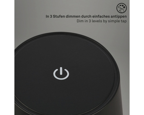 Lamp met dimmerfunctie door eenvoudig aan te raken