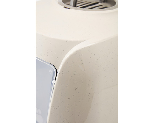 Gedetailleerde weergave van een kattenbak