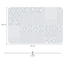 Snijmat met patronen, 45 bij 30 centimeter, 2 millimeter dik