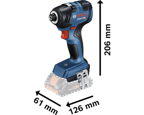 Bosch Professional accuslagschroevendraaier met maatvoering