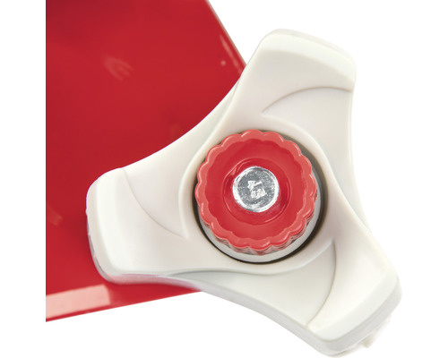 Gedetailleerd aanzicht van een schroef met vleugelmoer