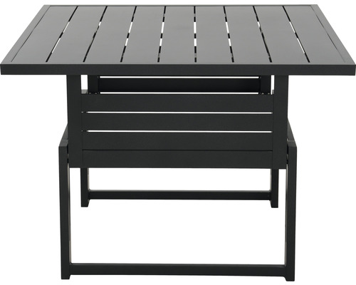 Vierkante tuintafel met lattenbodem