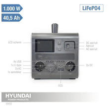 HYUNDAI Powerstation LifePO4 1037 Wh-thumb-2