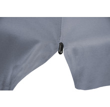 Detailopname van een stof met een oogje