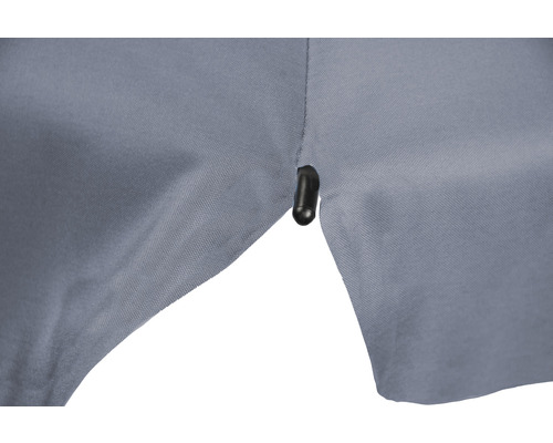 Detailopname van een stof met een oogje