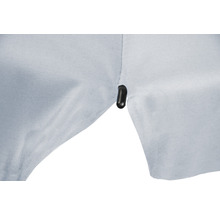 Detailopname van een overhemd met manchetknopen