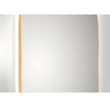 DSK LED Spiegel Gold Oval 60x100 cm-thumb-3