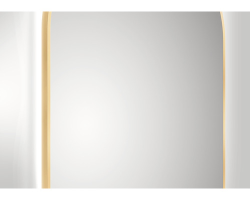 Rechthoekige spiegel met afgeronde hoeken