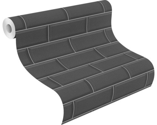 Behangrol met baksteenmotief