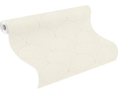 Behangrol met bogenpatroon