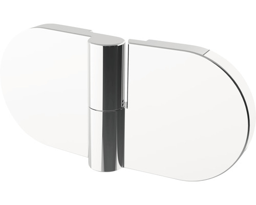 Glazen deur scharnier met afgeronde uiteinden