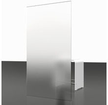 Glazen privacywand met houder