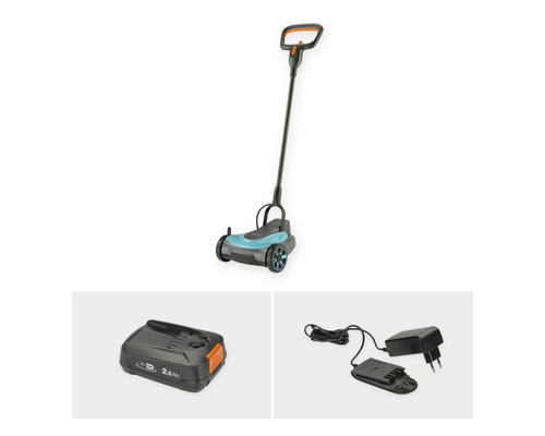 Gardena accukantschaarset met accu, oplader en telescopische steel