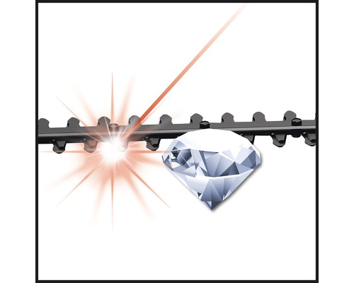 Heggenschaar ketting met diamantgeslepen afwerking