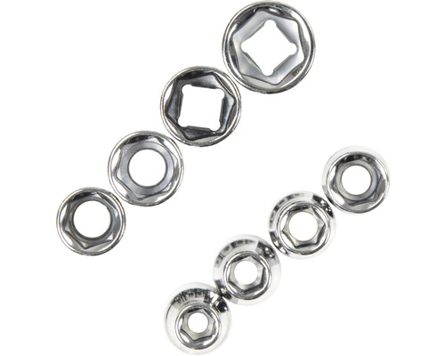 Doppen in verschillende maten en vormen