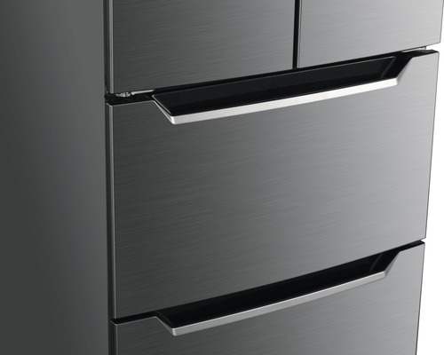 Detail van een koelkast met vriesvak