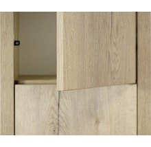 SANOX Hoge badkamerkast Bloxx 172x40x35 cm natuur eiken