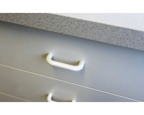 Gedetailleerde opname van lades met handgrepen