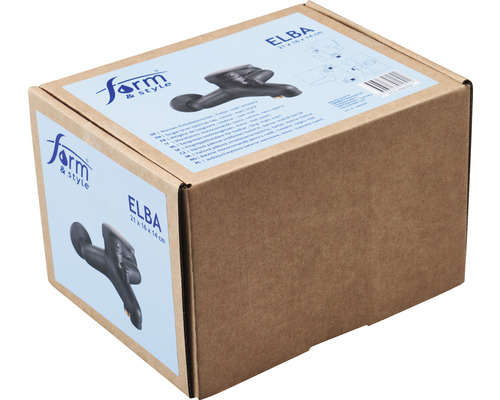 Verpakkingsdoos van een kraan van het merk Form and Style, model Elba