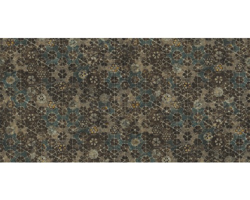 Decoratief behang met bloemmotief