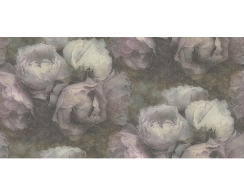 Behang met rozenmotief