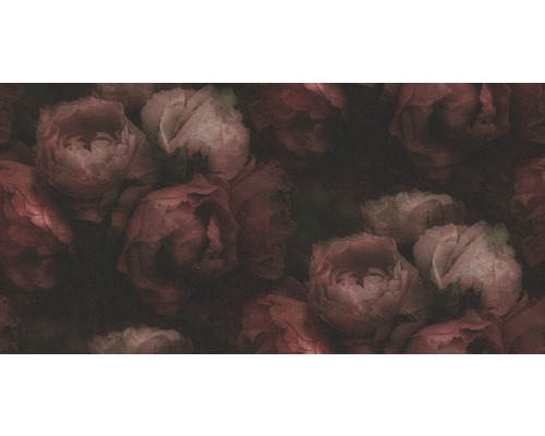 Behang met rozenmotief