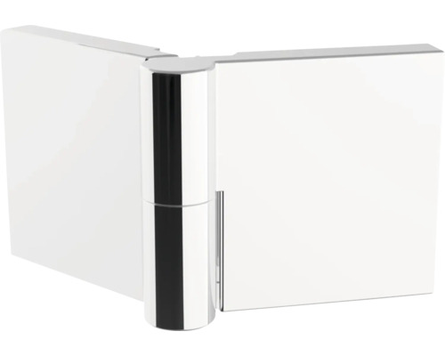 Volglazen doucheband van metaal