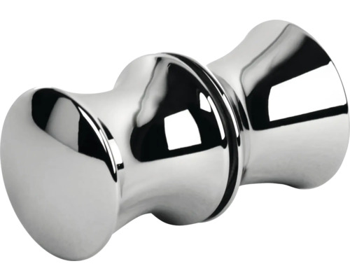 Metalen handgreep voor badkamerdeur