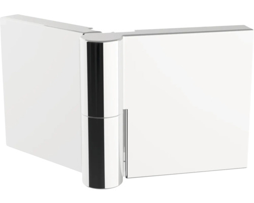 Glazen deurhengsel met rechthoekige bevestiging