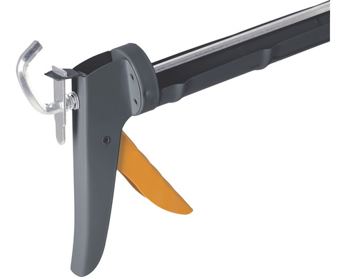 Kokerpistool voor gebruik met afdichtingsmiddelen en lijmen