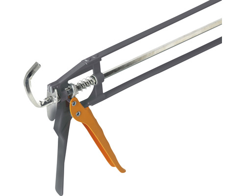 Kokerpistool met ontgrendelingshendel