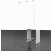 Transparante bescherming voor toonbank of tafel