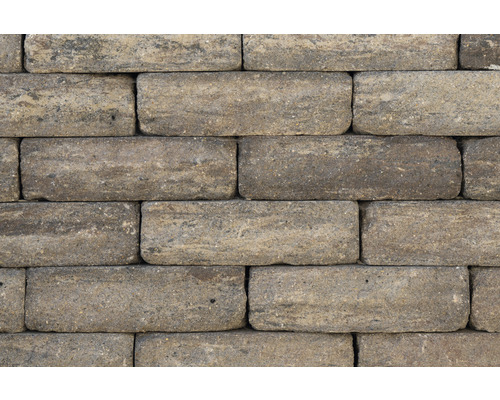 Muur van betonstenen