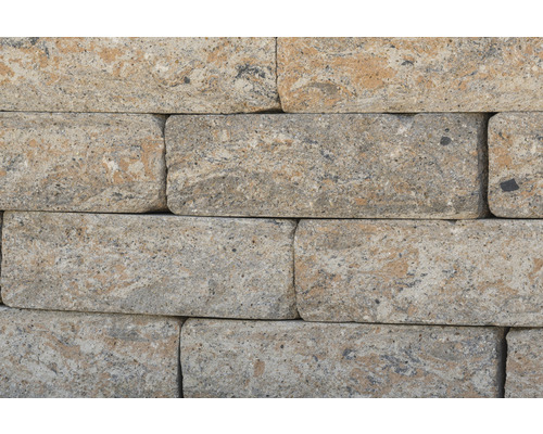 Muur van betonstenen