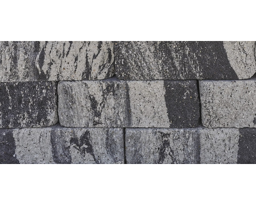 Muur van betonstenen