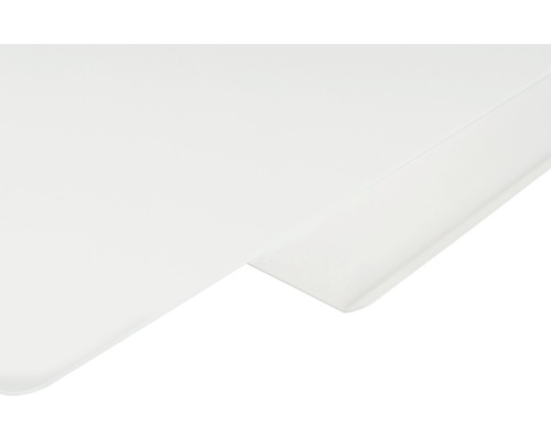 Close-up van een wit tafelblad