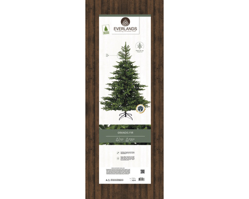 Verpakking van een kunstmatige Grandis-spar