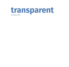 Tekst Transparant, Glansgraad: Mat