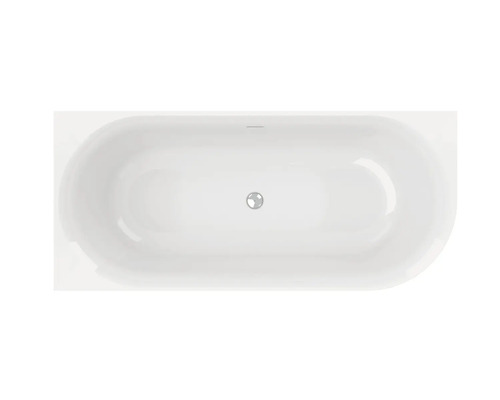 Bovenaanzicht van een ligbad