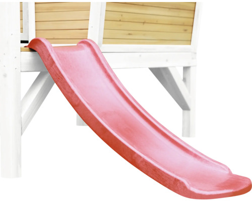 Kunststof glijbaan voor de speelplaats