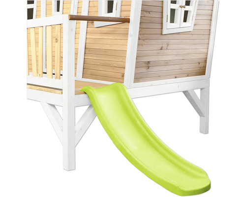 Speelhuis met glijbaan voor buiten