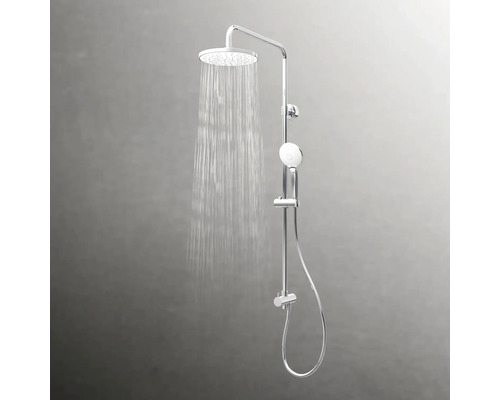 Douchesysteem met hoofd- en handdouche