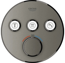 Grohe logo. Grohe SmartControl inbouwthermostaat met bedieningselementen.