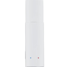 Witte badkamerkraanmengkraan met temperatuurregelaars