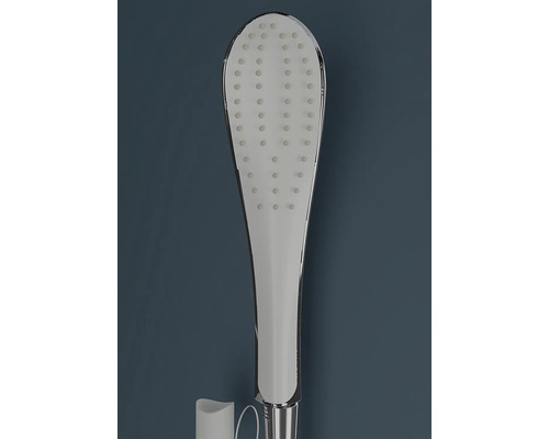 Handdouche van kunststof en metaal