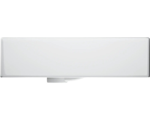 Keramische wastafel van boven